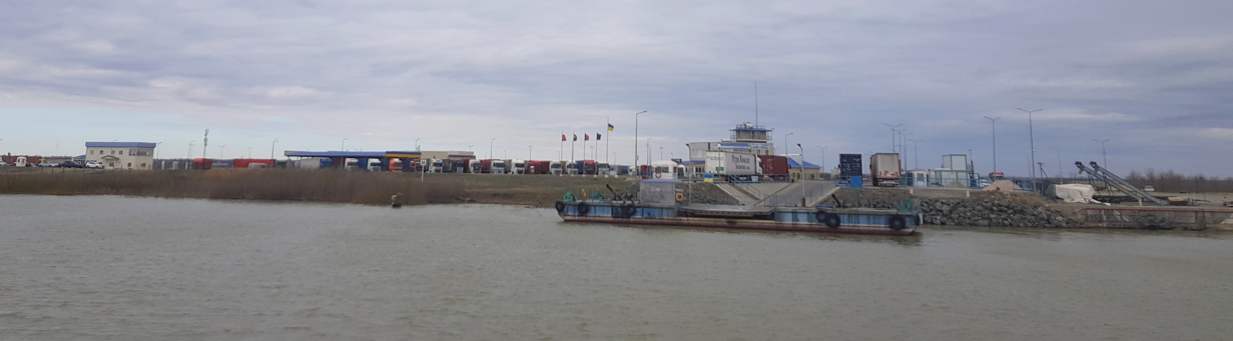 Isaccea border crossing closed — imagine de arhivă