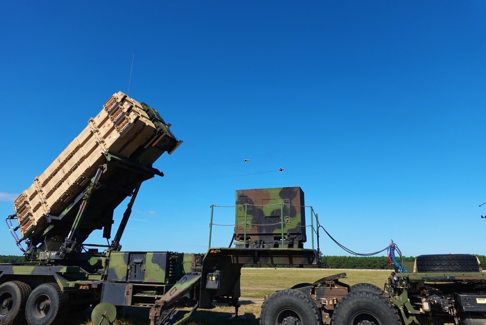 Patriot air defense missile system — imagine de arhivă
