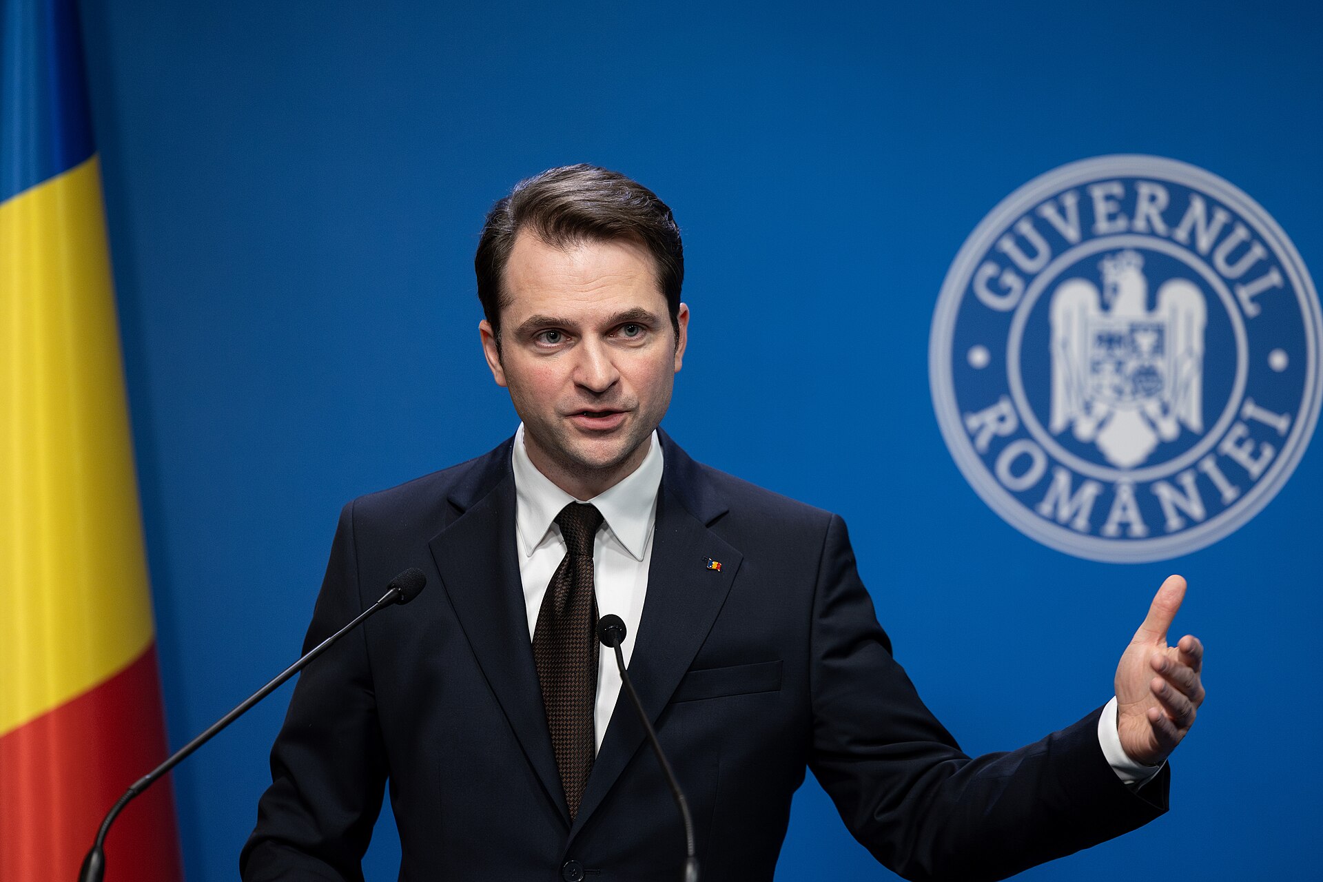 Romanian Government meeting — imagine de arhivă