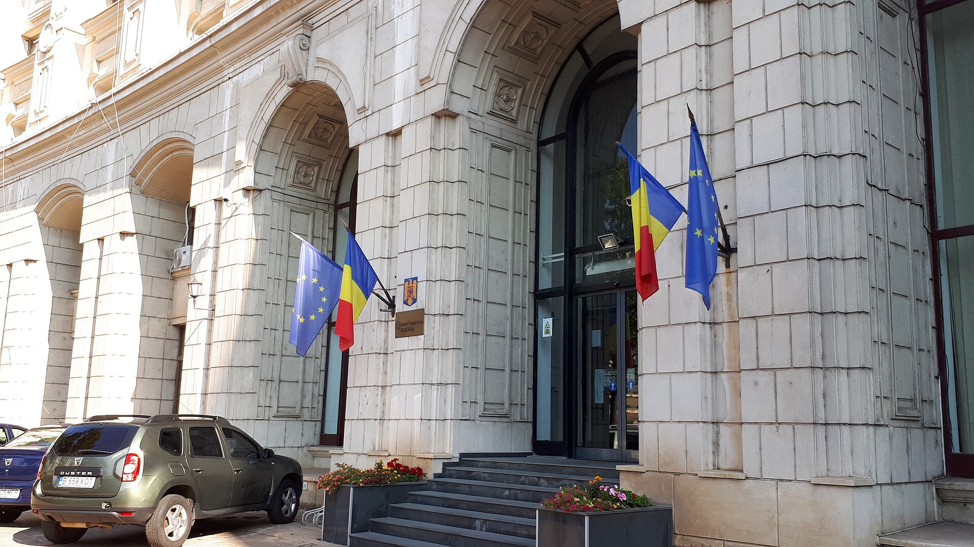 Romanian Ministry of Finance building — imagine de arhivă