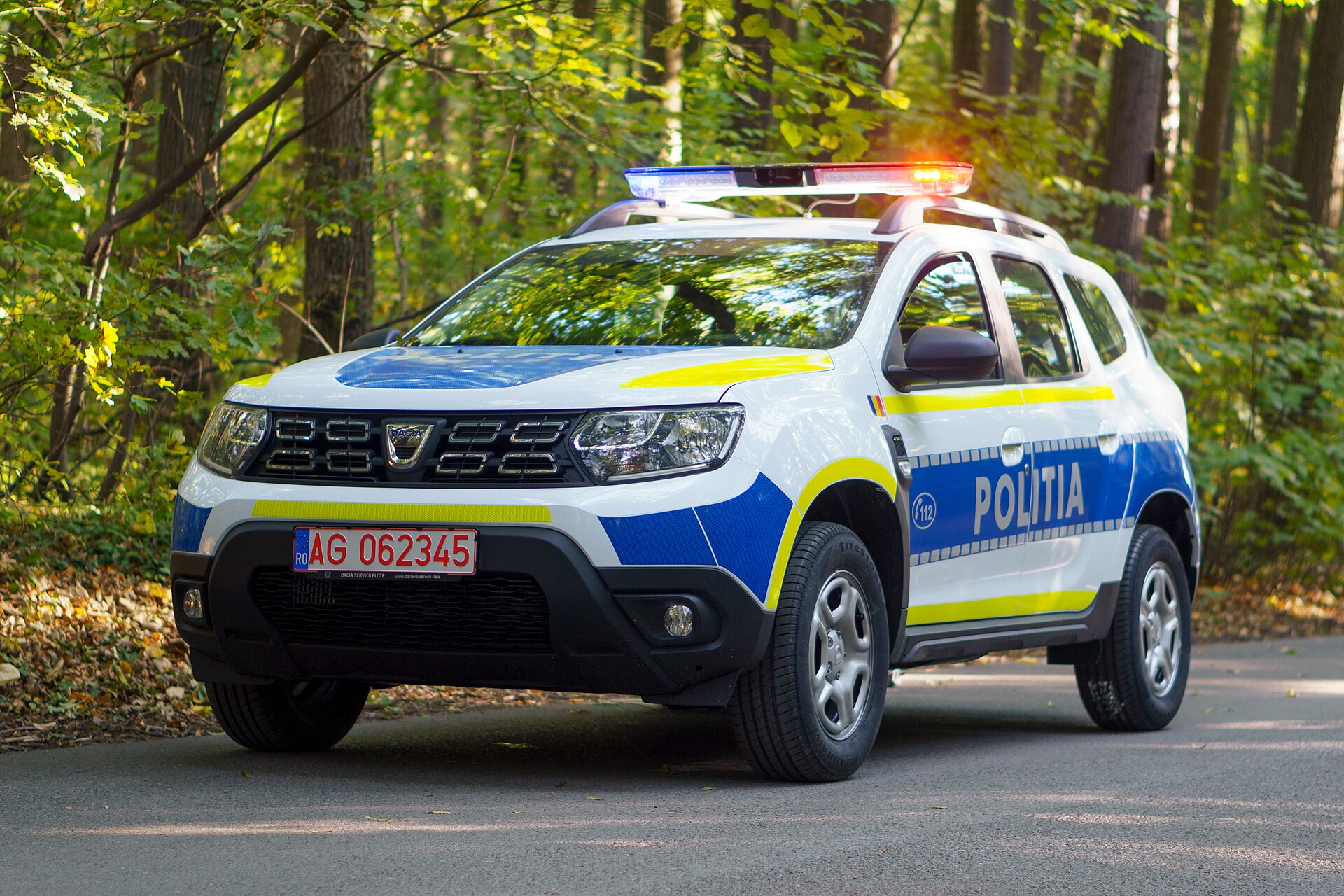 Romanian Police raid Dâmbovița — imagine de arhivă