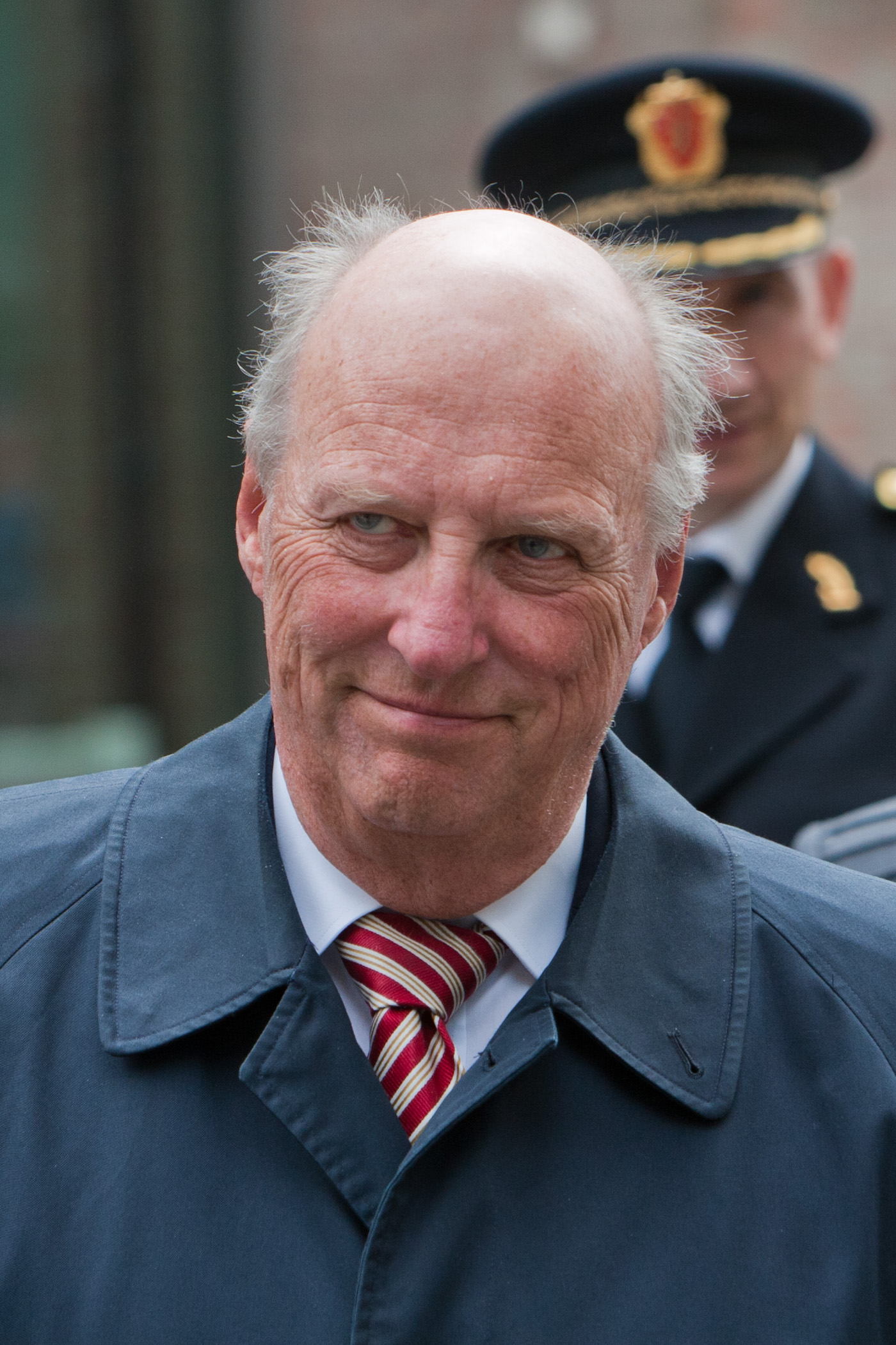 King Harald V of Norway portrait — imagine de arhivă