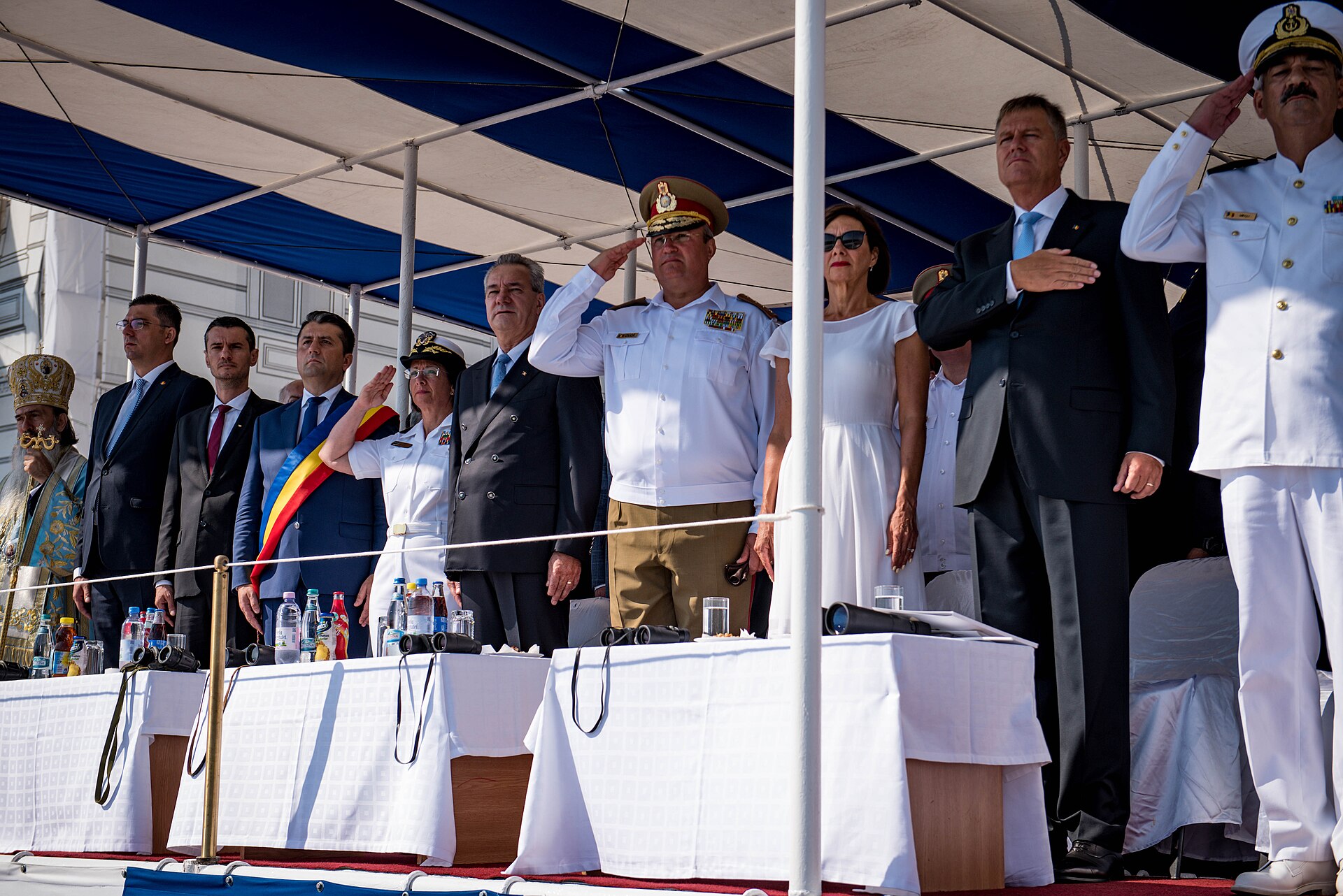 Romanian Navy Day parade Constanța — imagine de arhivă