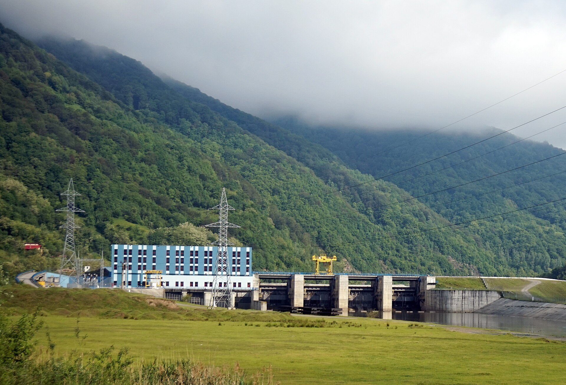 Romania power plant electricity — imagine de arhivă