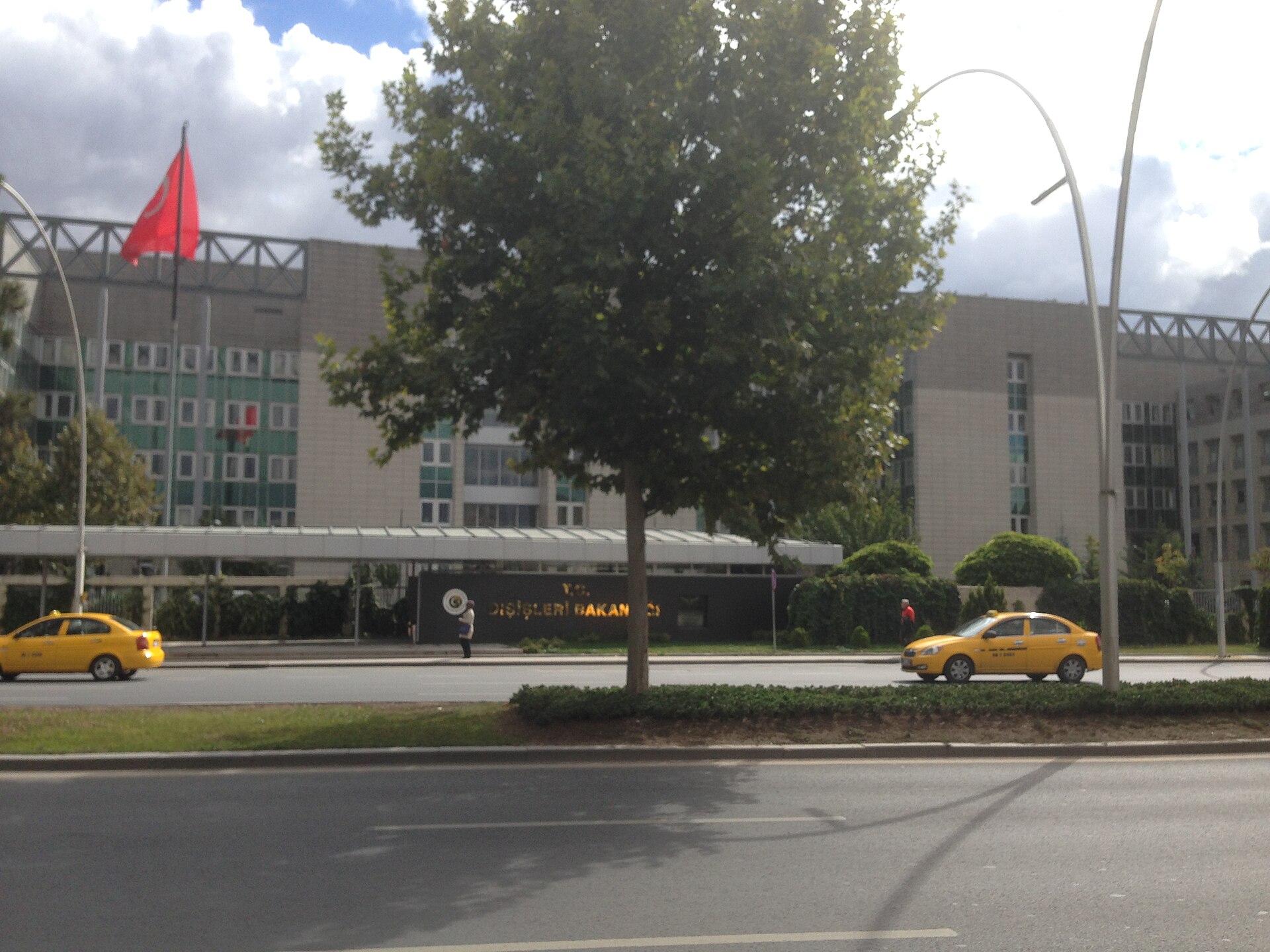 Turkish Foreign Ministry building Ankara — imagine de arhivă