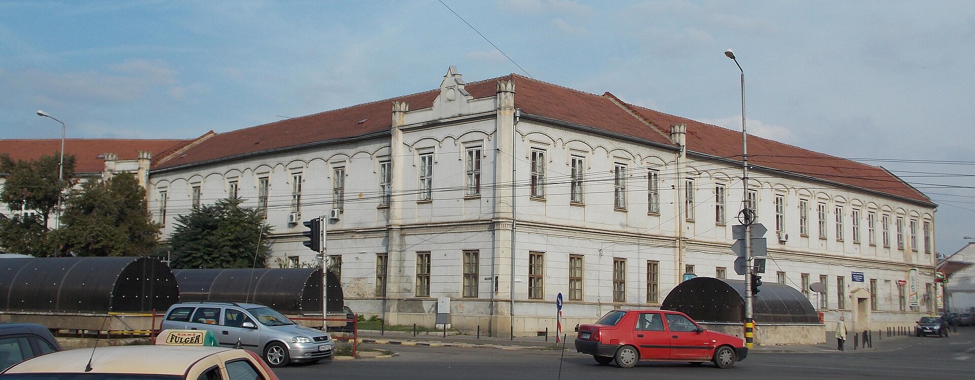 Bihor County Hospital exterior — imagine de arhivă
