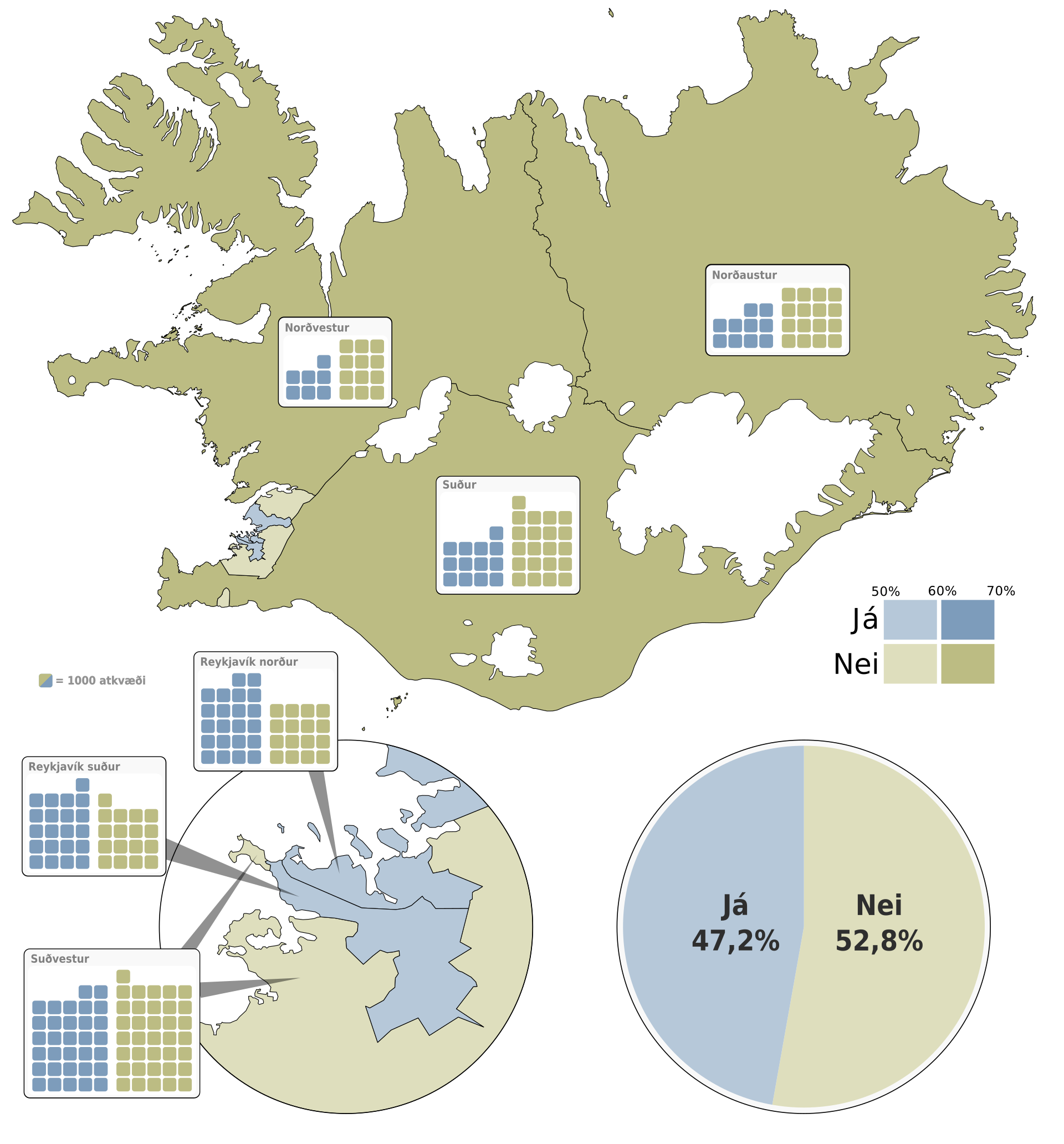 Iceland EU referendum voting — imagine de arhivă