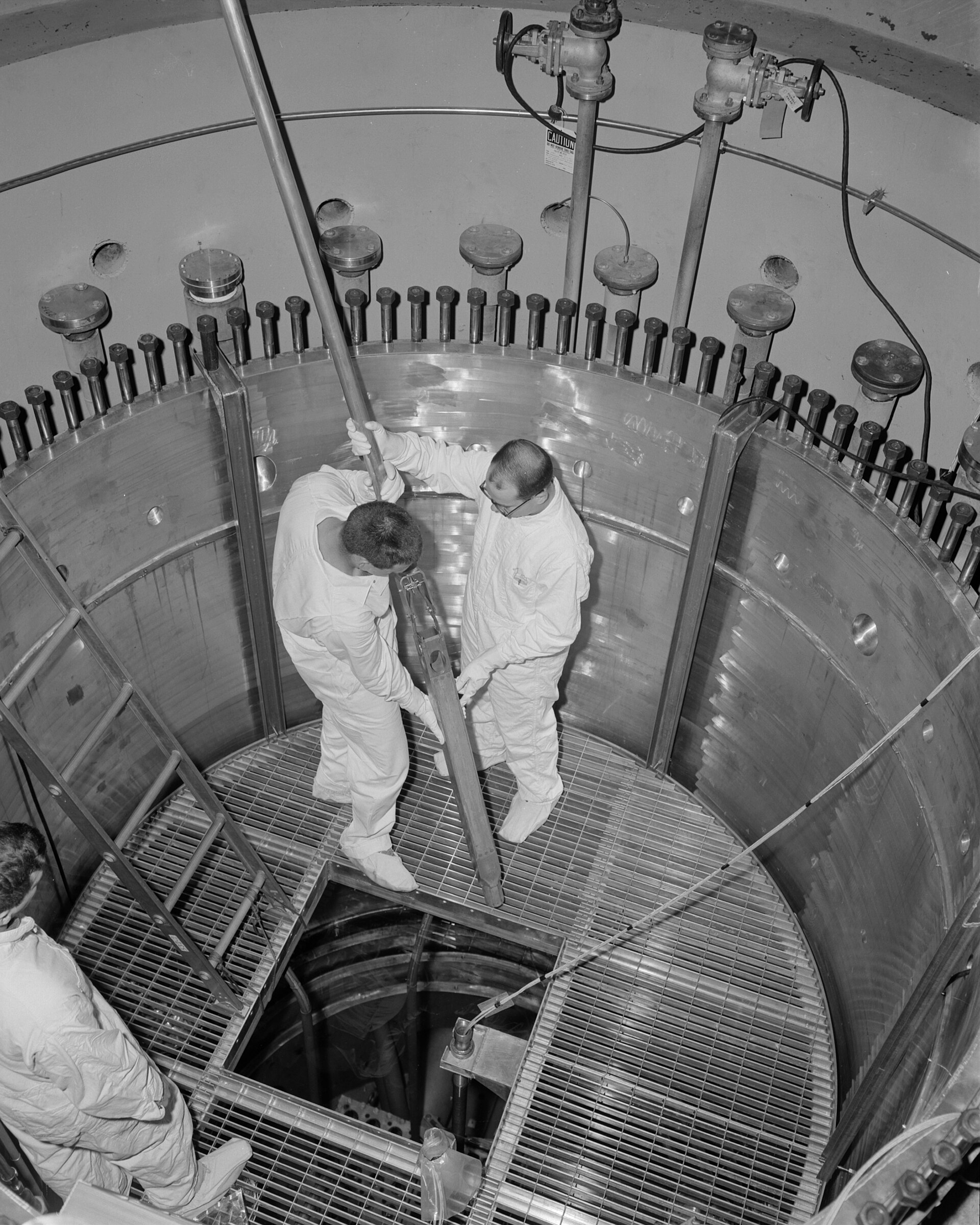nuclear reactor facility interior — imagine de arhivă